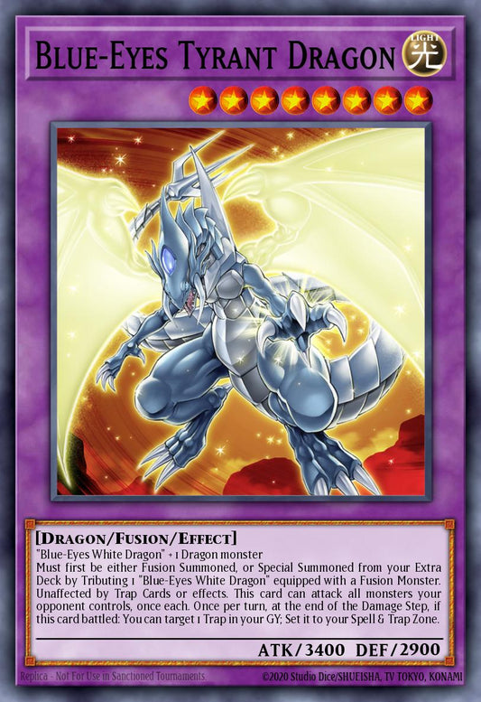 MP25-EN042 “Blue-Eyes Tyrant Dragon" Starlight Rare