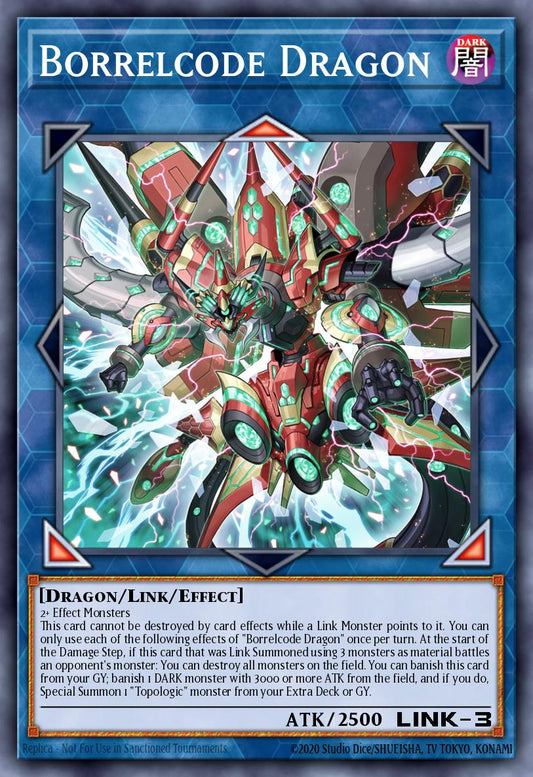 MP25-EN040 “Borrelcode Dragon" Starlight Rare