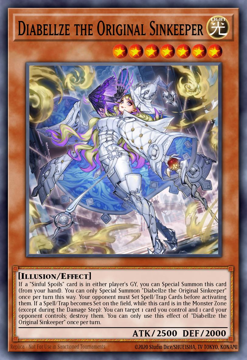 MP25-EN063 Diabellze The Original Sinkeeper Prismatic Secret Rare
