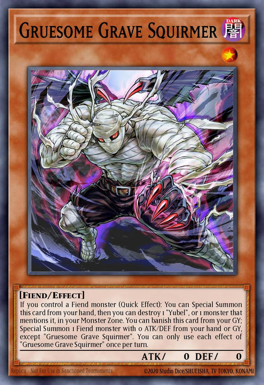 MP25-EN065 Gruesome Grave Squirmer Prismatic Secret Rare