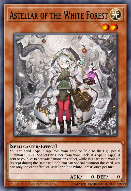 MP25-EN079 Astellar Of The White Forest Prismatic Secret Rare