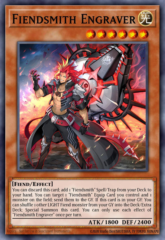 MP25-EN081 Fiendsmith Engraver Prismatic Secret Rare