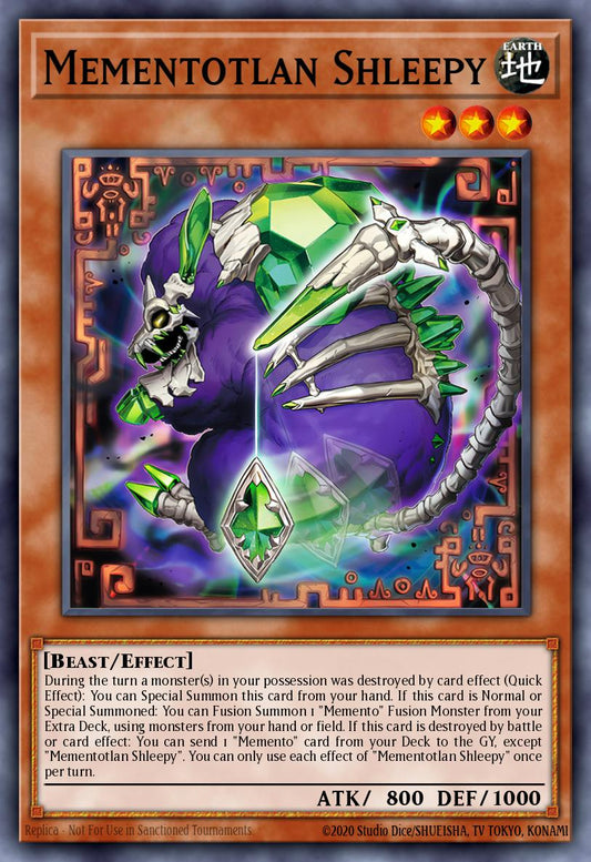 MP25-EN083 Mementotlan Shleepy Prismatic Secret Rare