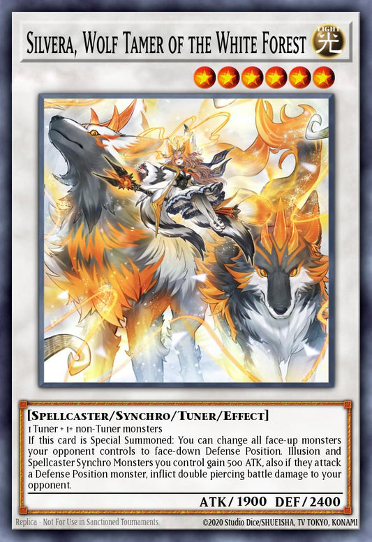 MP25-EN086 Silvera, Wolf Tamer Of The White Forest Prismatic Secret Rare