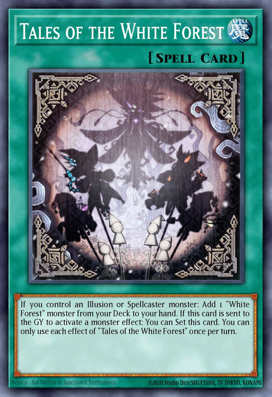 MP25-EN092 Tales Of The White Forest Prismatic Secret Rare
