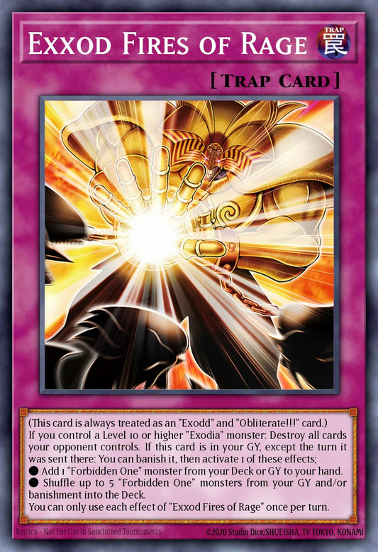 MP25-EN094 Exxod Fires Of Rage Prismatic Secret Rare