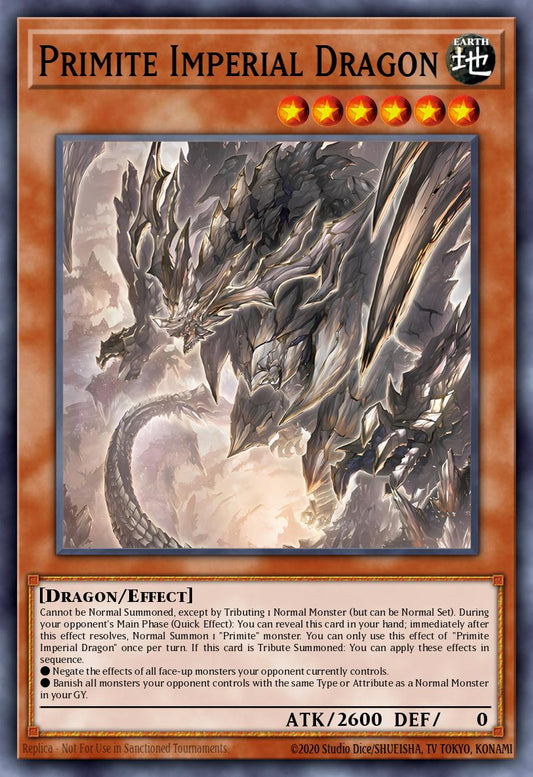 MP25-EN099 Primite Imperial Dragon Prismatic Secret Rare