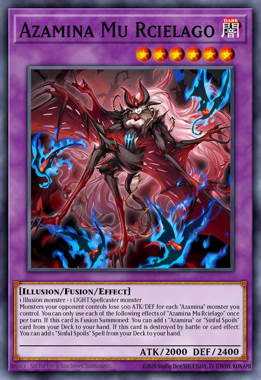 MP25-EN104 Azamina Mu Rcielago Prismatic Secret Rare