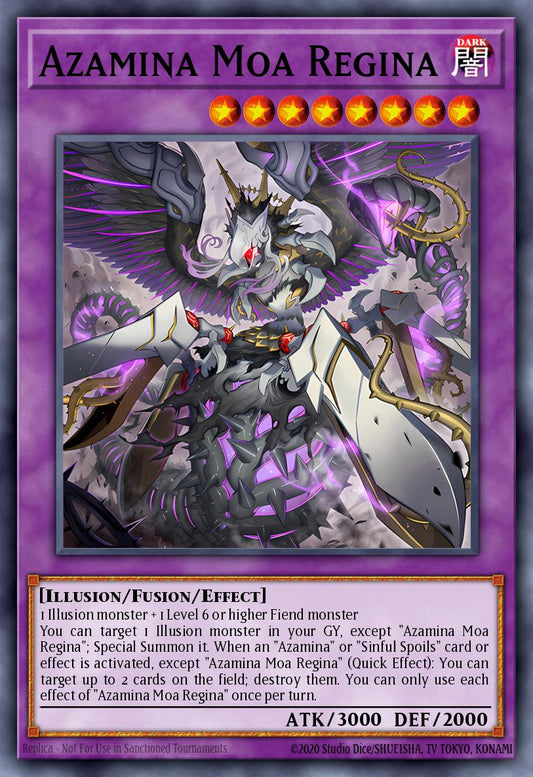 MP25-EN105 Azamina Moa Regina Prismatic Secret Rare