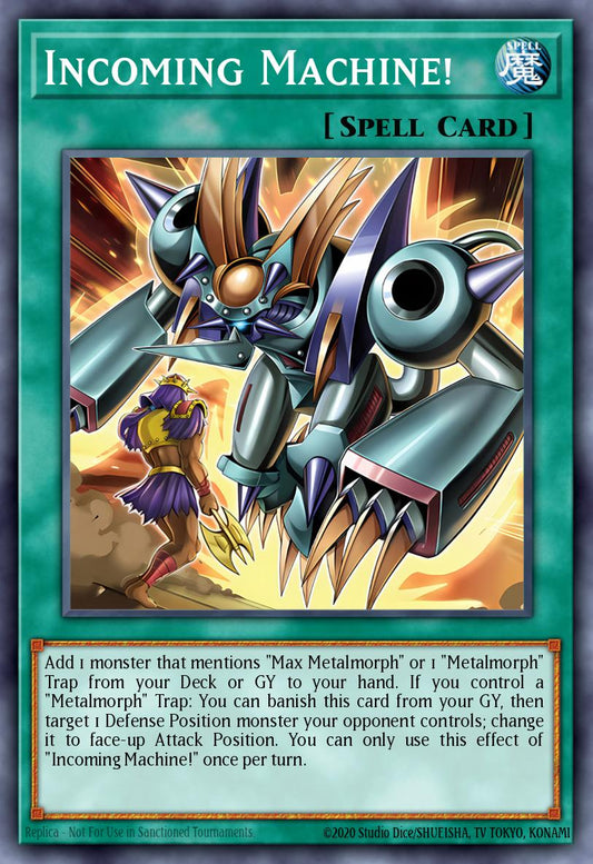 MP25-EN111 Incoming Machine! Prismatic Secret Rare