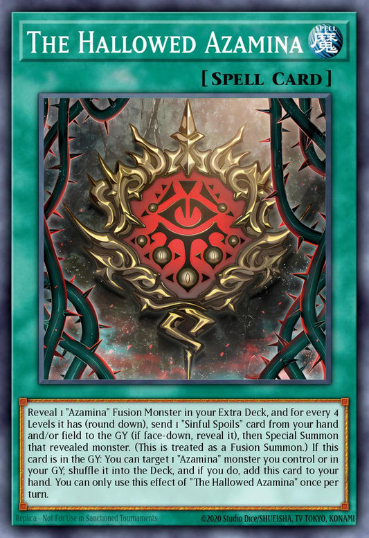MP25-EN112 The Hallowed Azamina Prismatic Secret Rare