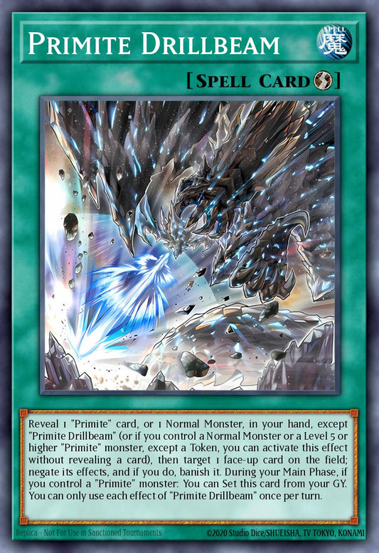 MP25-EN115 Primite Drillbeam Prismatic Secret Rare