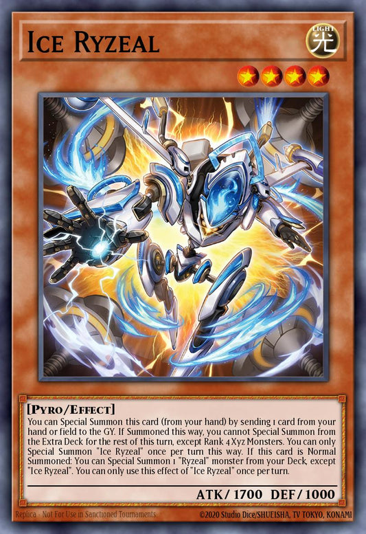 MP25-EN119 Ice Ryzeal Prismatic Secret Rare