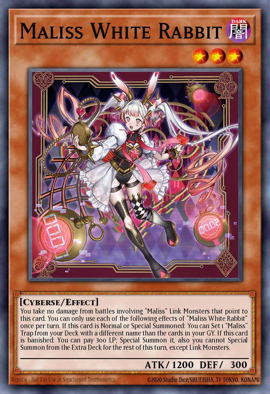 MP25-EN122 Maliss (P) White Rabbit Prismatic Secret Rare