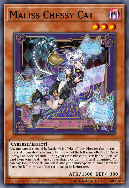 MP25-EN123 Maliss (P) Chessy Cat Prismatic Secret Rare