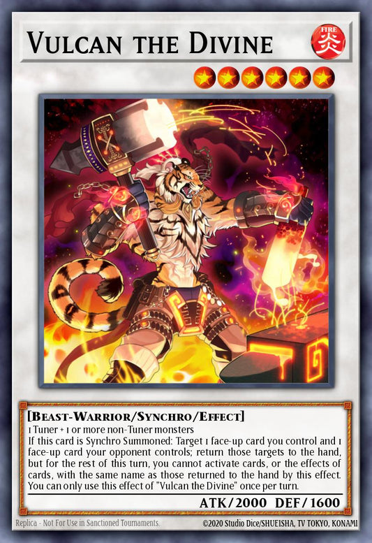 MP25-EN134 Vulcan The Divine Prismatic Secret Rare