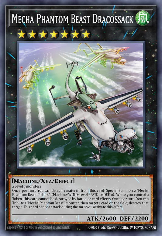MP25-EN135 Mecha Phantom Beast Dracossack Prismatic Secret Rare