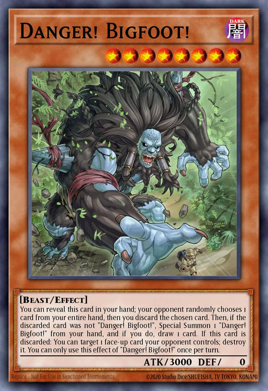 MP25-EN140 Danger! Bigfoot! Prismatic Secret Rare