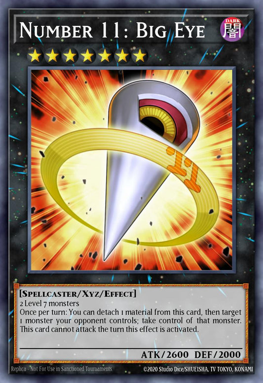 MP25-EN133 Number 11: Big Eye Prismatic Secret Rare