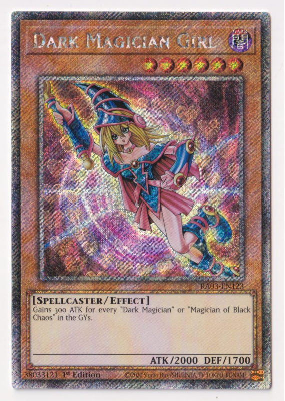 RA03-EN123	"Dark Magician Girl" ARTWORK1 Choose Your Rarity
