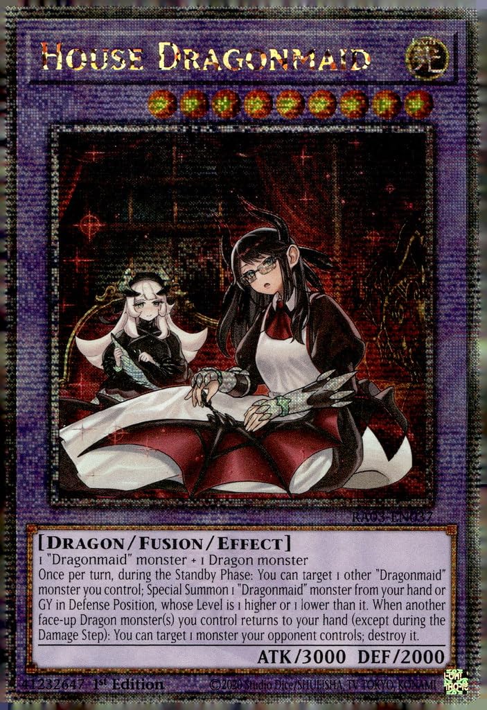 RA03-EN037 “House Dragonmaid" ARTWORK2 Choose Your Rarity