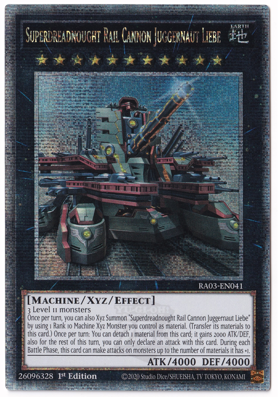 RA03-EN041 “Superdreadnought Rail Cannon Juggernaut Liebe" ARTWORK2 Choose Your Rarity