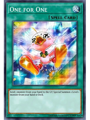 RA03-EN056 “One for One" ARTWORK2 ALT ART Choose Your Rarity