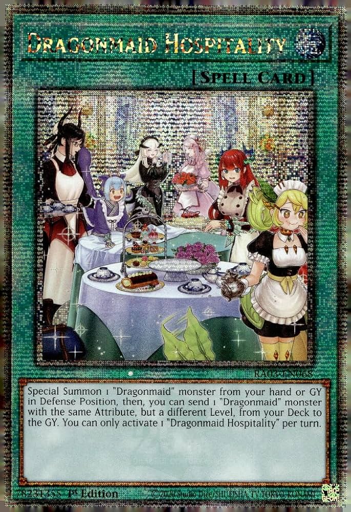 RA03-EN068	"Dragonmaid Hospitality" ALT ART Choose Your Rarity