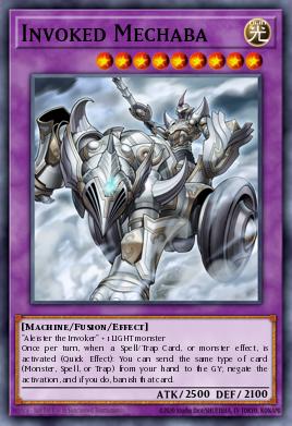 RA04-EN279	"Invoked Mechaba" Choose Your Rarity