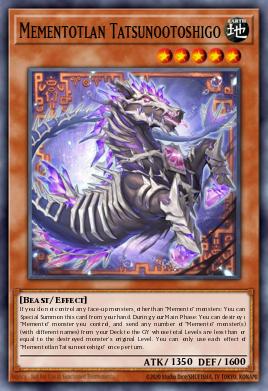 MP25-EN294 Mementotlan Tatsunootoshigo Ultra Rare