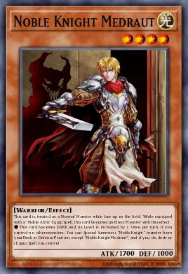 RA04-EN205	"Noble Knight Medraut" Choose Your Rarity