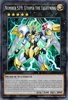 RA04-EN251	"Number S39: Utopia The Lightning" Choose Your Rarity