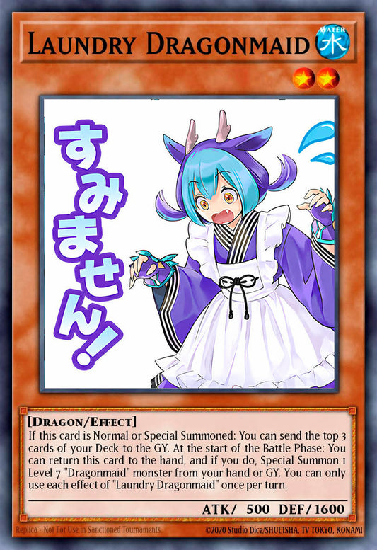 RA05-EN095 Laundry Dragonmaid - Choose Your Rarity (Stamp Edition)